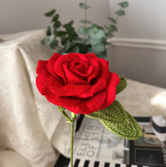 Detailed Red Rose