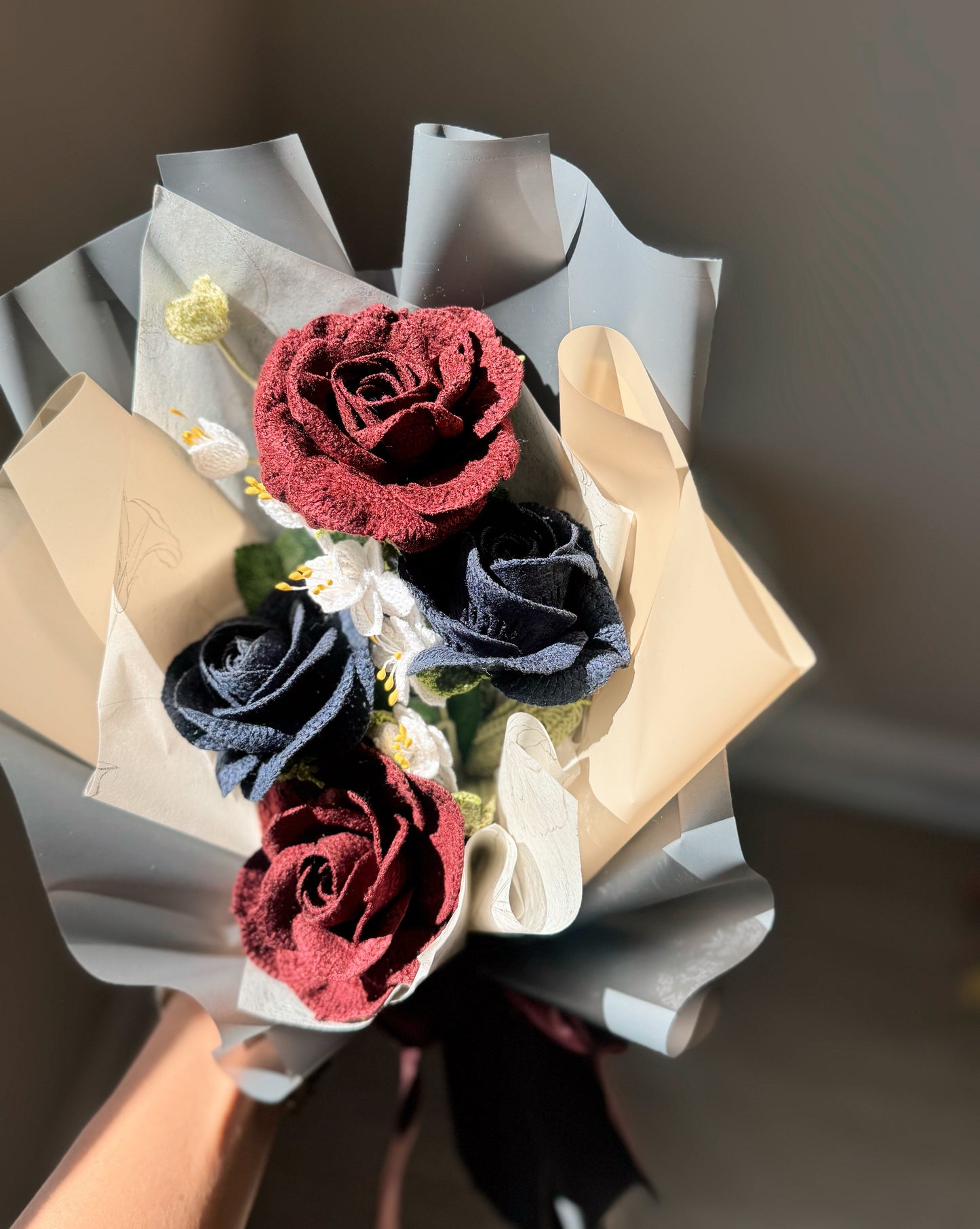 Crimson Midnight Roses