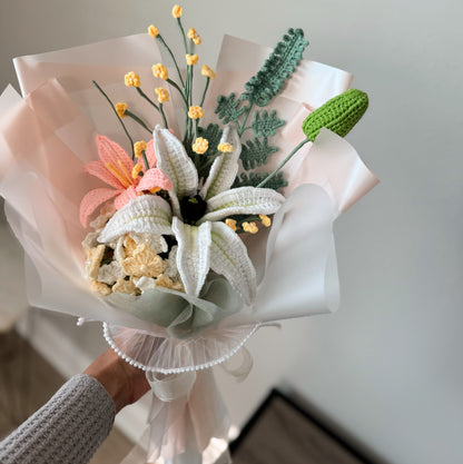 Sunlit Lily – capturing the warmth and elegance of the lilies