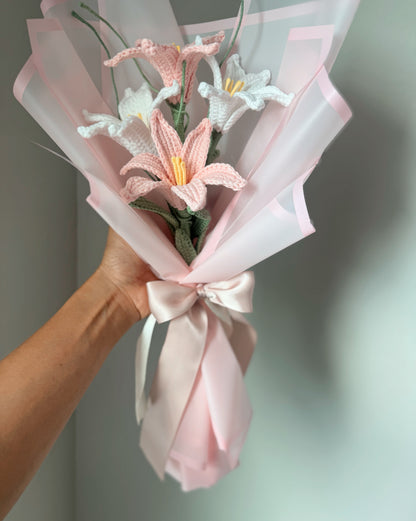Pastel Rainlily Bouquet No.2