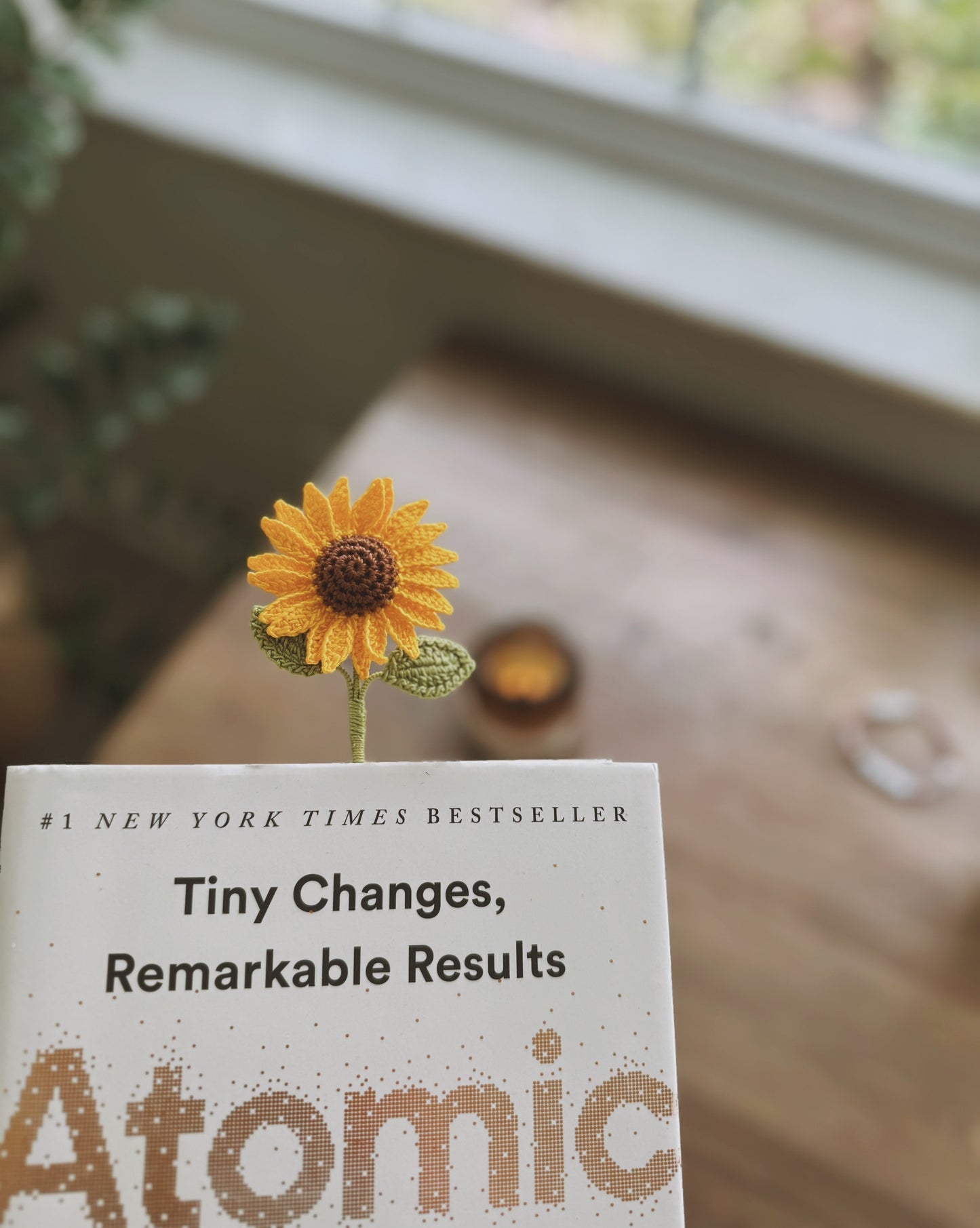 Sunflower bookmark