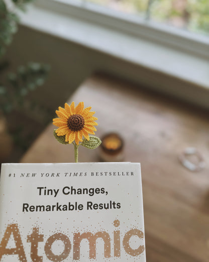Sunflower bookmark