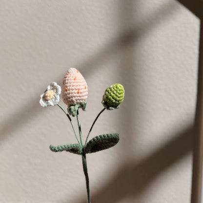 CREAM STRAWBERRY BRANCH