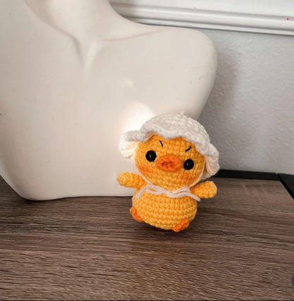Angry Duckling keychain