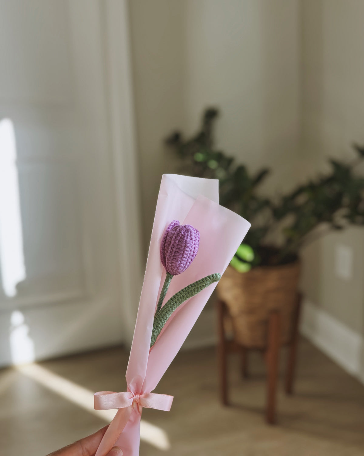 Everlasting Crochet Tulip Bouquet 🌷