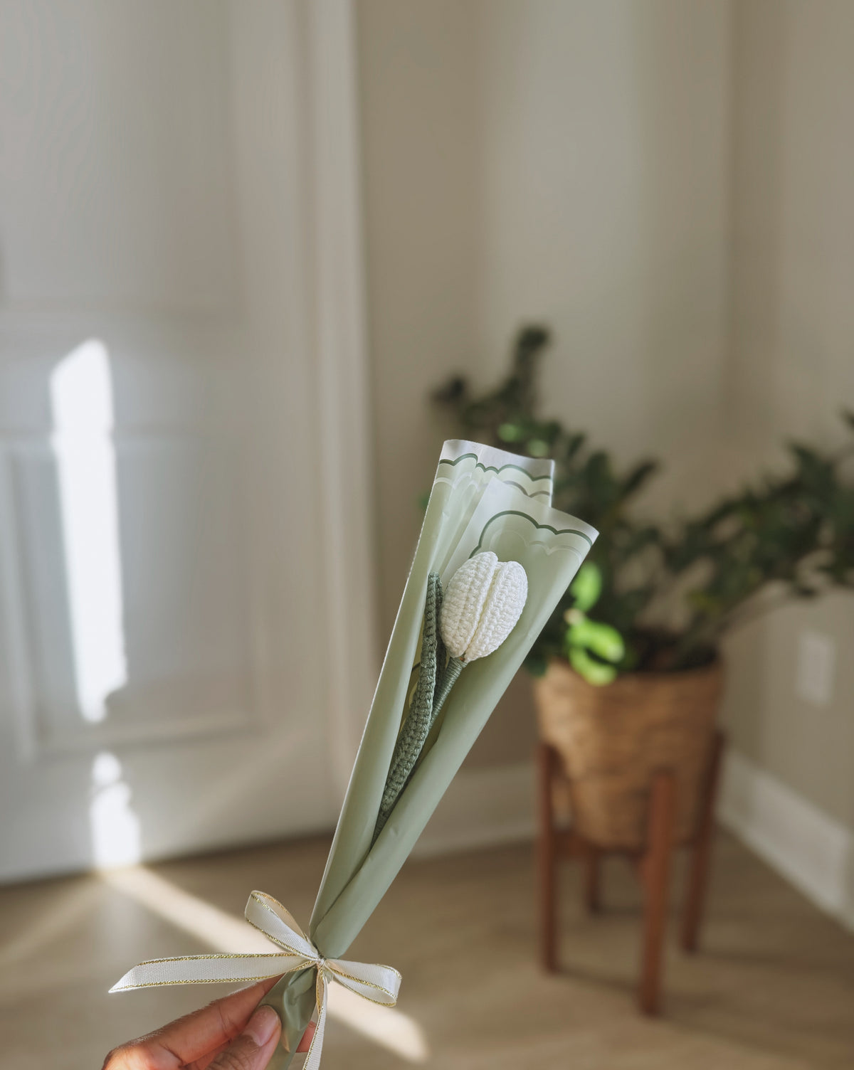 Everlasting Crochet Tulip Bouquet 🌷